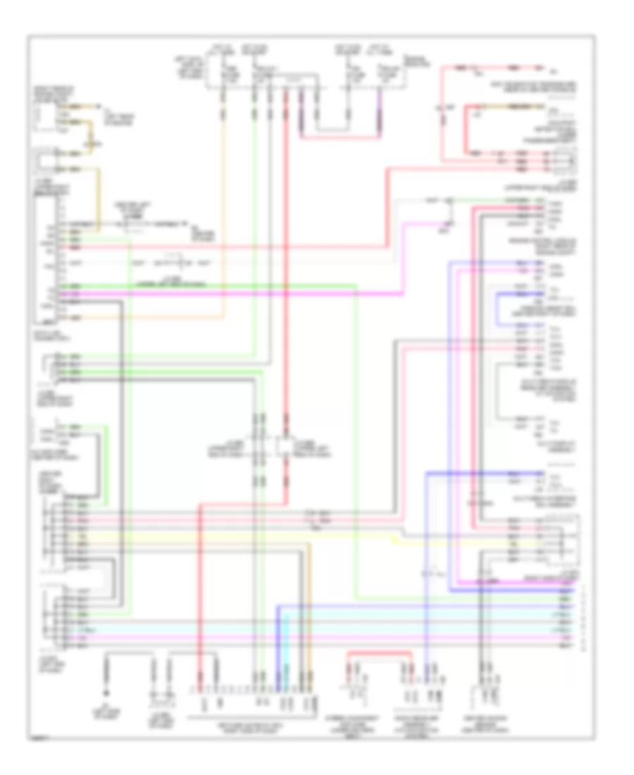 Computer Data Lines Wiring Diagram 1 of 2 for Toyota Land Cruiser 2013