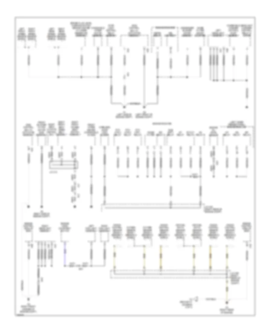 Ground Distribution Wiring Diagram 1 of 4 for Toyota Land Cruiser 2013