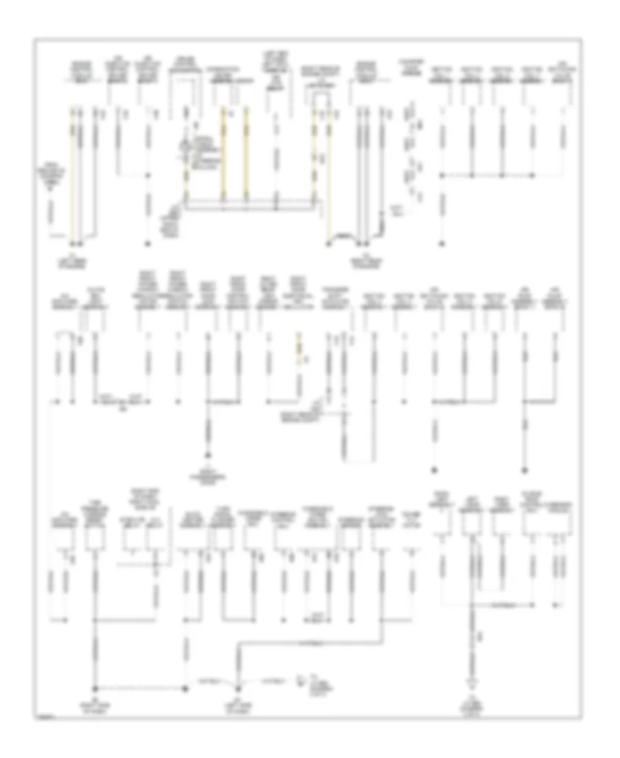 Ground Distribution Wiring Diagram 2 of 4 for Toyota Land Cruiser 2013