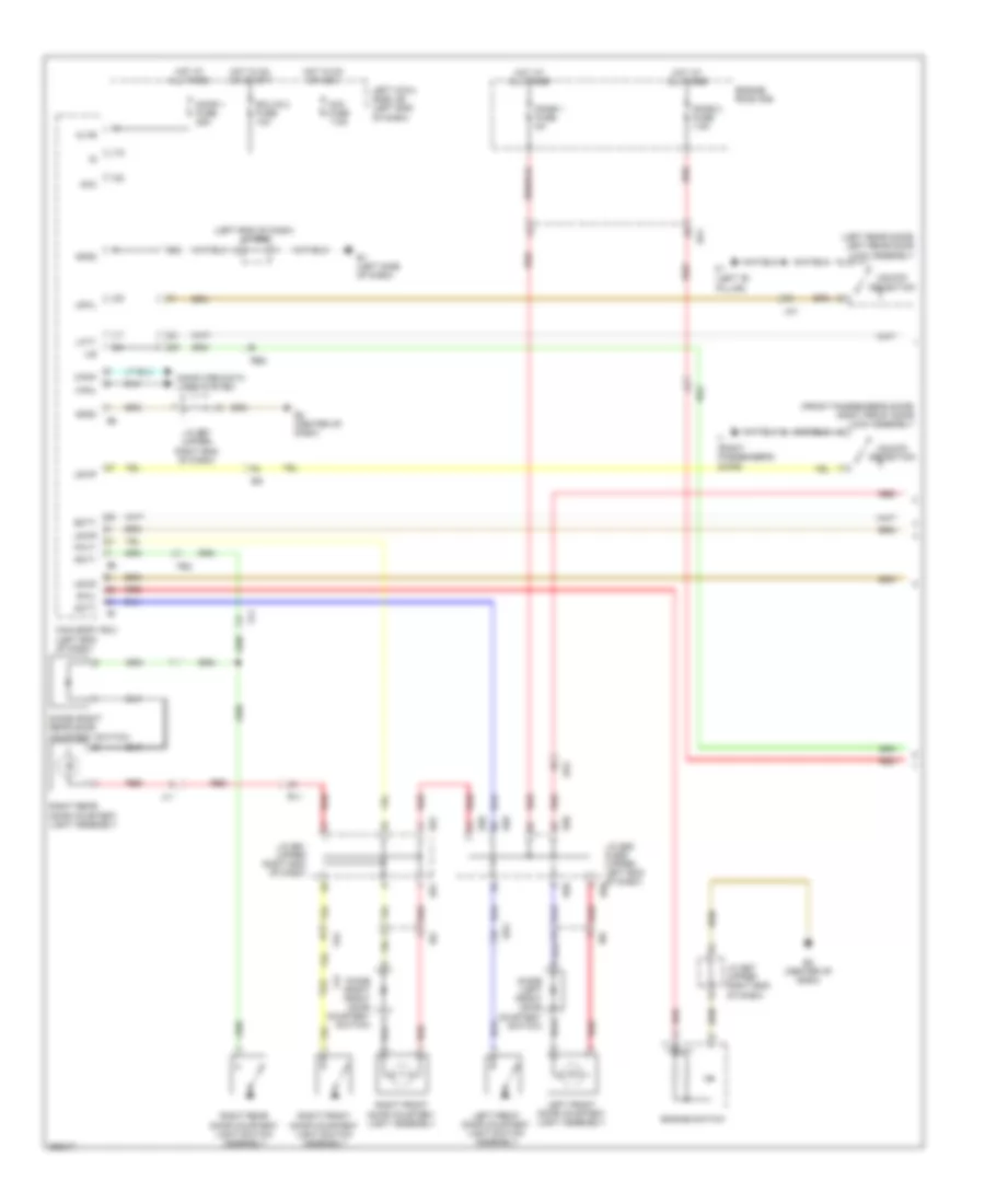 Courtesy Lamps Wiring Diagram 1 of 2 for Toyota Land Cruiser 2013