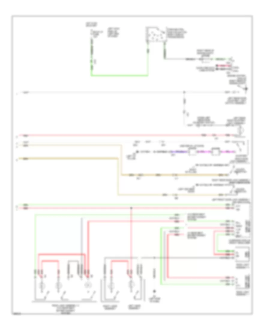 Courtesy Lamps Wiring Diagram (2 of 2) for Toyota Land Cruiser 2013