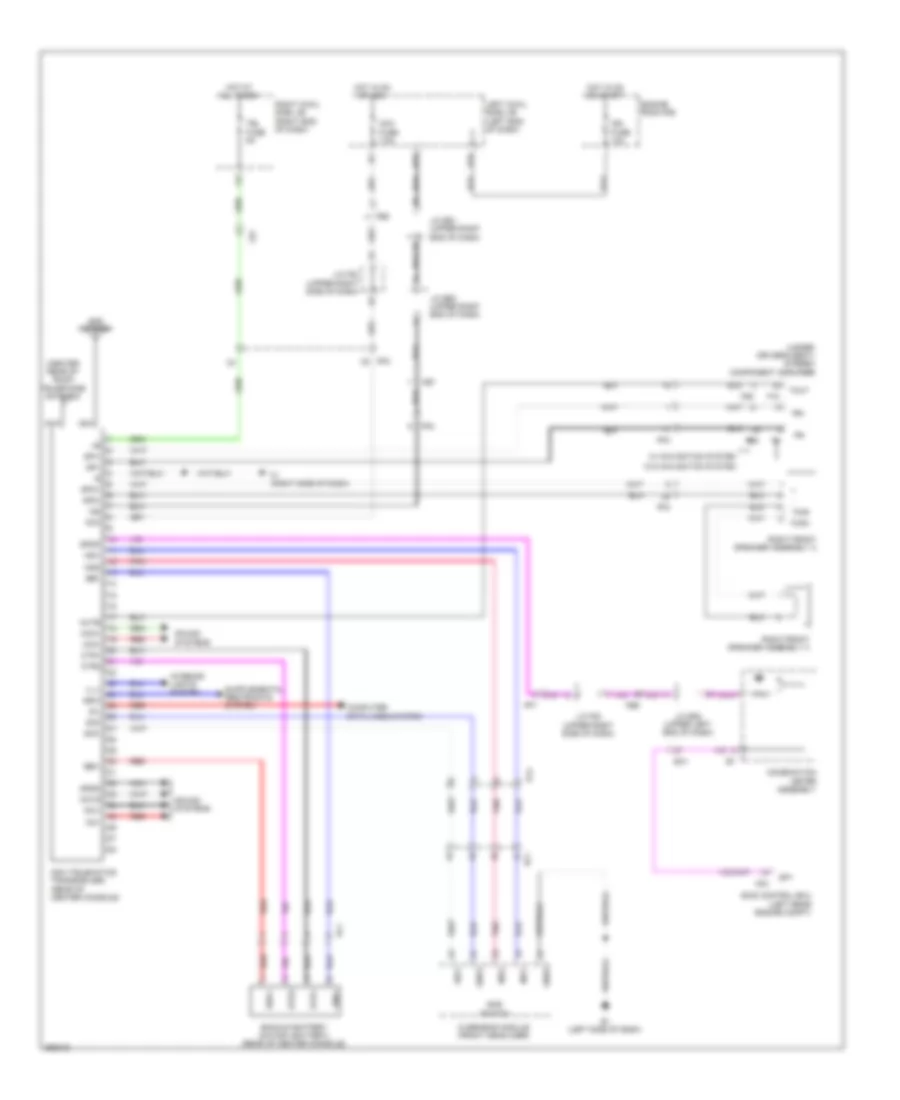 Telematics Wiring Diagram for Toyota Land Cruiser 2013