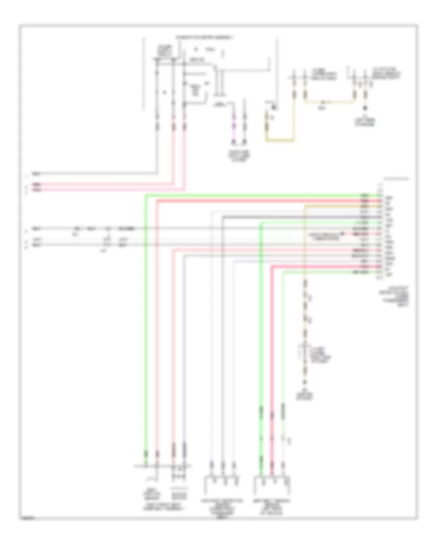 Supplemental Restraint Wiring Diagram 3 of 3 for Toyota Land Cruiser 2013