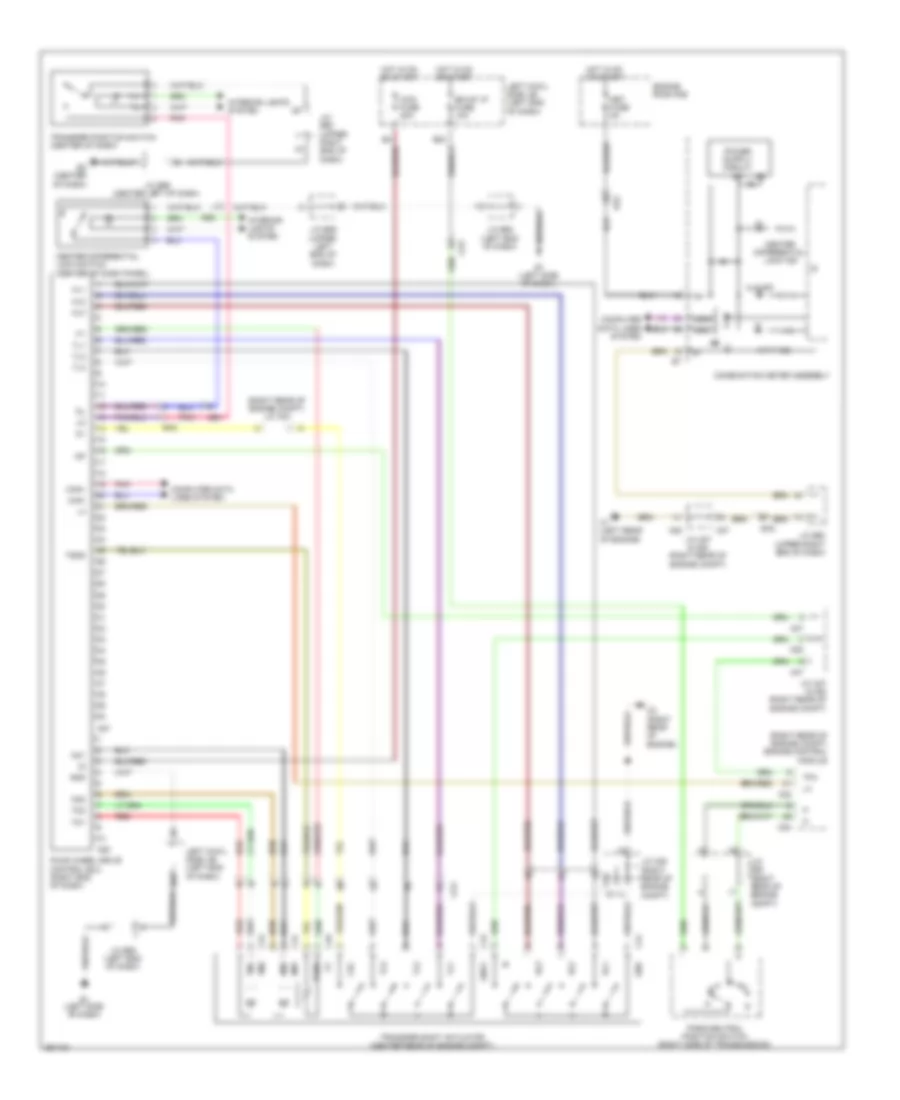 4WD Wiring Diagram for Toyota Land Cruiser 2013