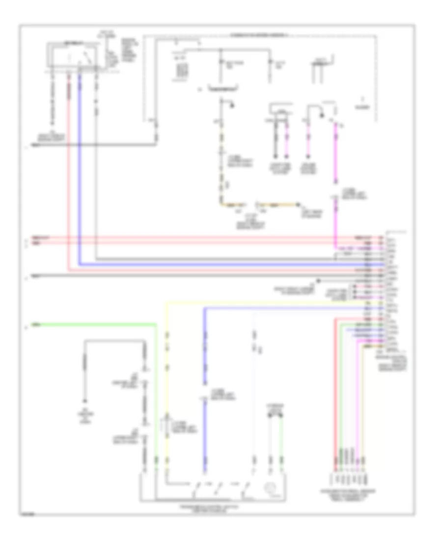 A T Wiring Diagram 3 of 3 for Toyota Land Cruiser 2013
