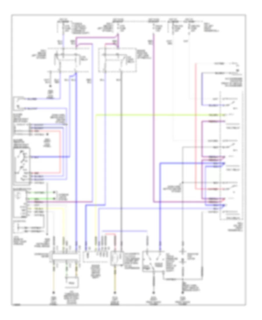 Manual A C Wiring Diagram for Toyota MR2 2001