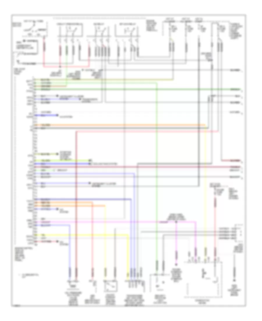 1 8L Engine Performance Wiring Diagrams 1 of 3 for Toyota MR2 2001