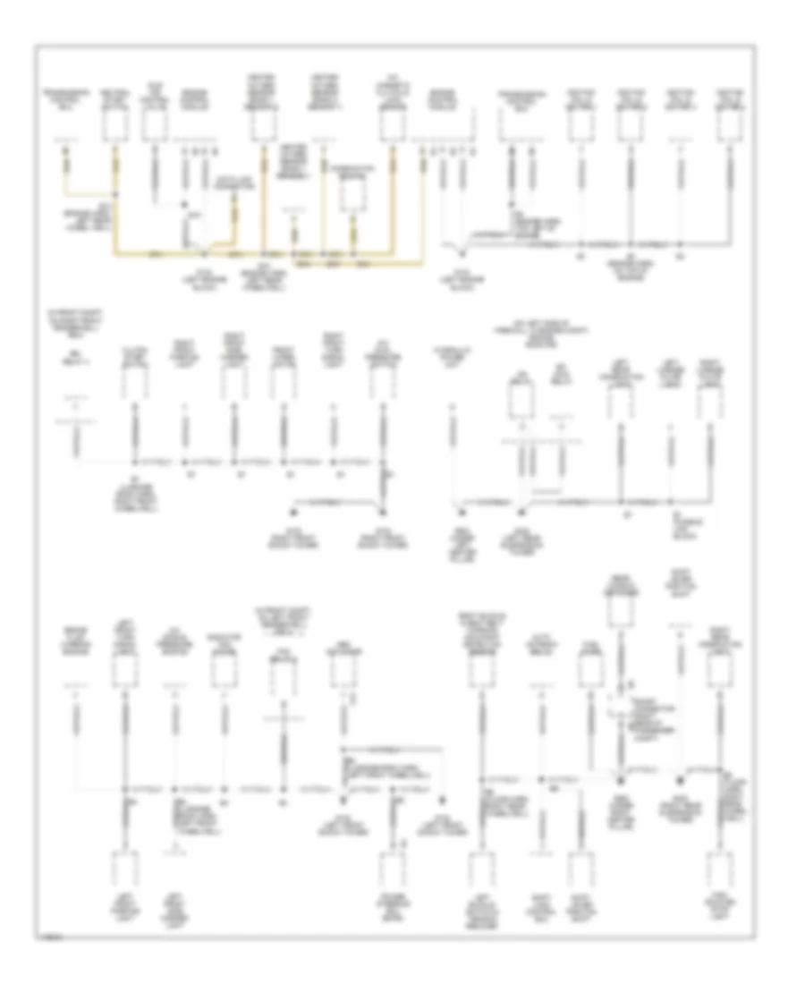 Ground Distribution Wiring Diagram 1 of 2 for Toyota MR2 2001