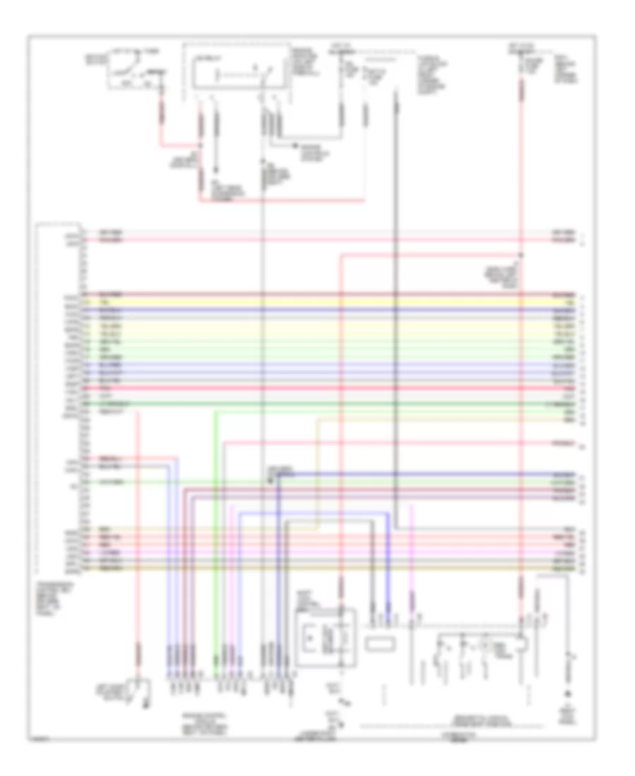 Transmission Wiring Diagram 1 of 3 for Toyota MR2 2001