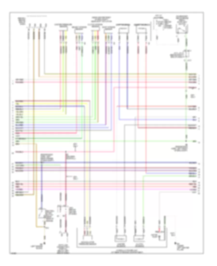 Transmission Wiring Diagram (2 of 3) for Toyota MR2 2001