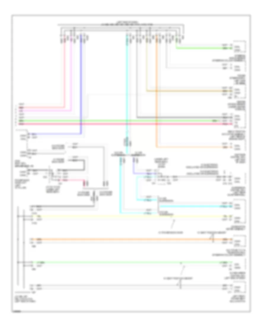 Computer Data Lines Wiring Diagram 2 of 2 for Toyota Sequoia Limited 2009