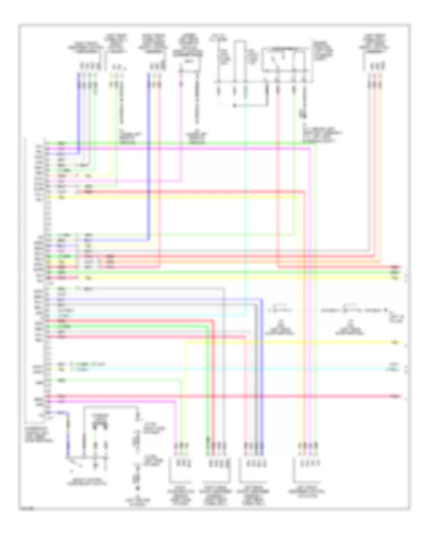 Electronic Suspension Wiring Diagram with Electronic Suspension 1 of 3 for Toyota Sequoia Limited 2009