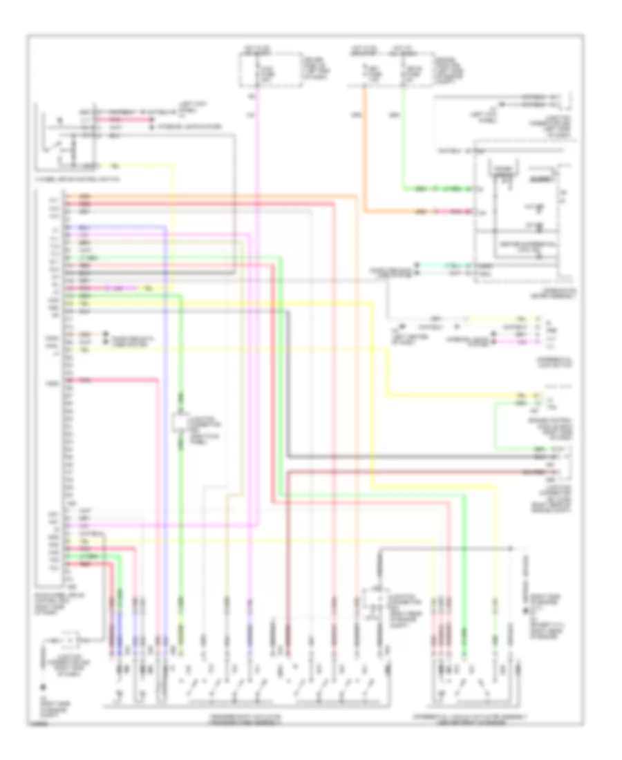 4WD Wiring Diagram for Toyota Sequoia Limited 2009
