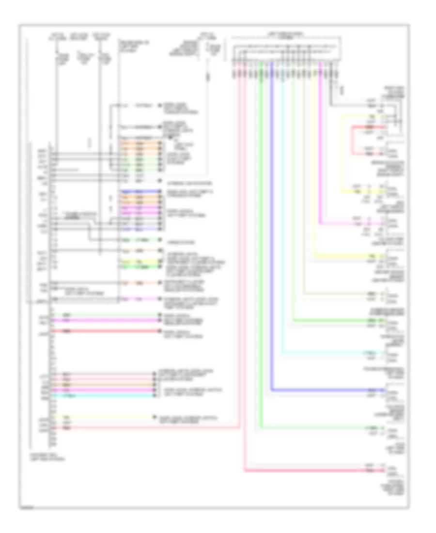Body Control Modules Wiring Diagram for Toyota Matrix 2013