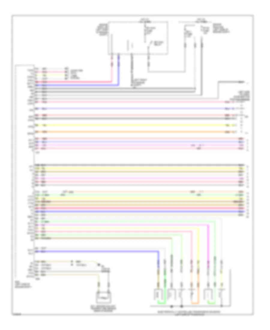 1 8L A T Wiring Diagram 1 of 2 for Toyota Matrix 2013
