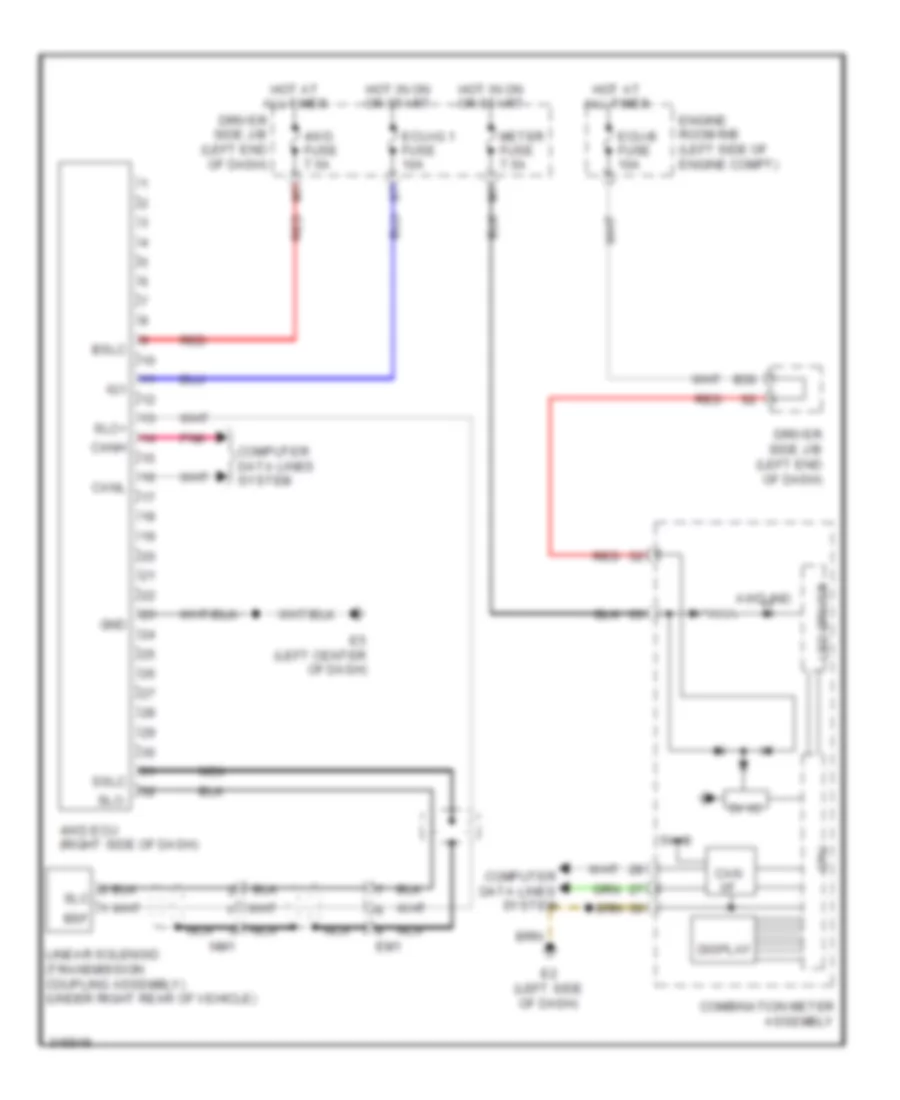 2 4L 4WD Wiring Diagram for Toyota Matrix 2013