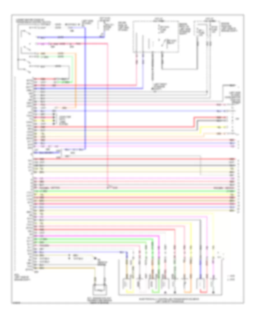 2 4L A T Wiring Diagram 1 of 2 for Toyota Matrix 2013