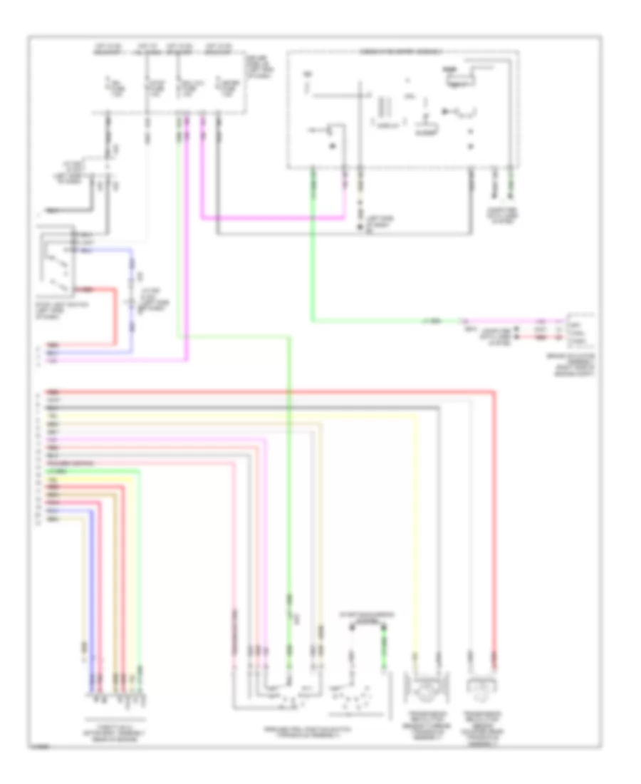 2 4L A T Wiring Diagram 2 of 2 for Toyota Matrix 2013