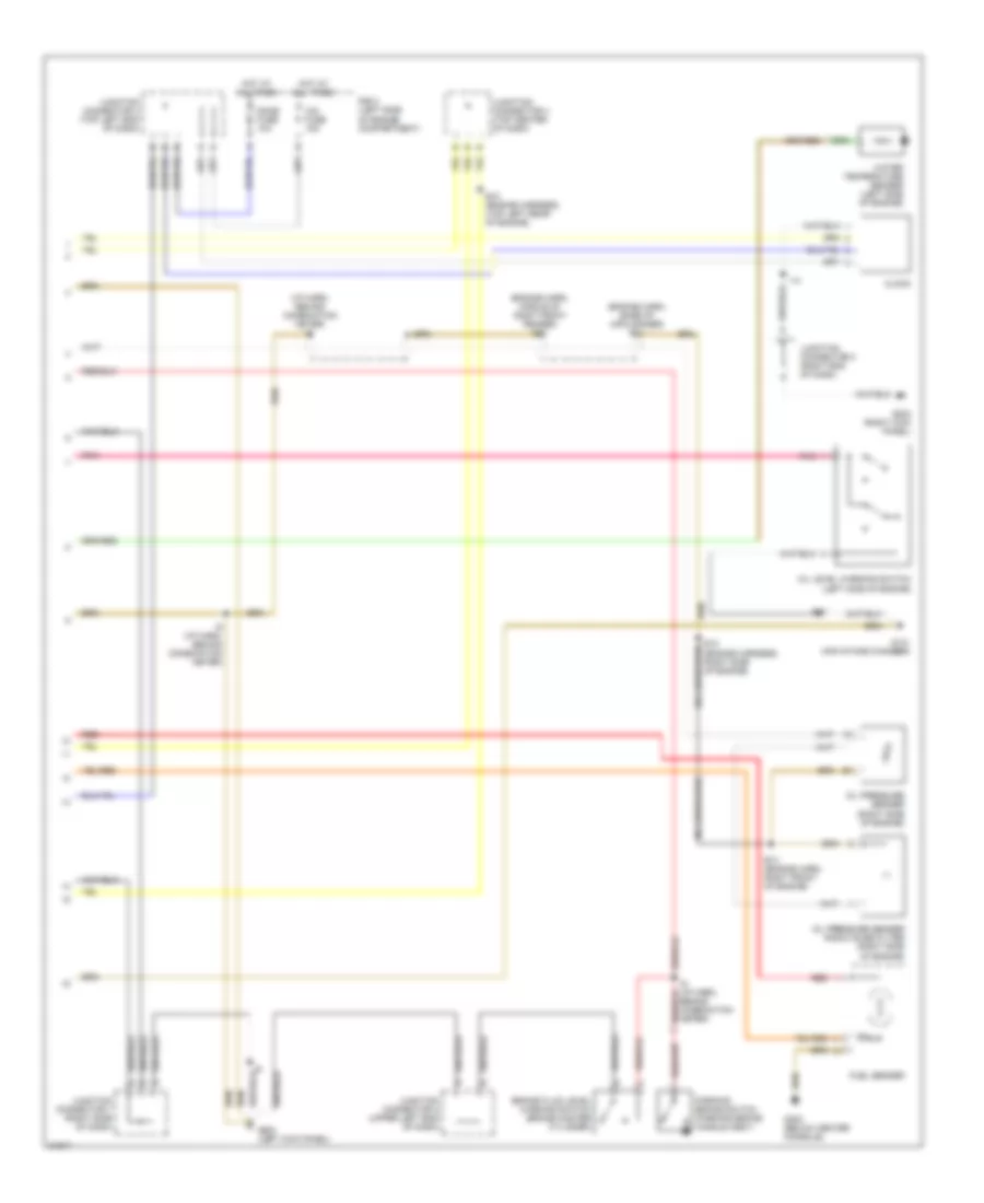 Instrument Cluster Wiring Diagram (2 of 2) for Toyota Land Cruiser 1995