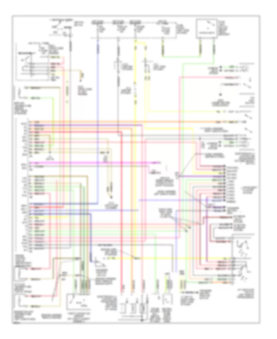 Transmission Wiring Diagram for Toyota Land Cruiser 1995