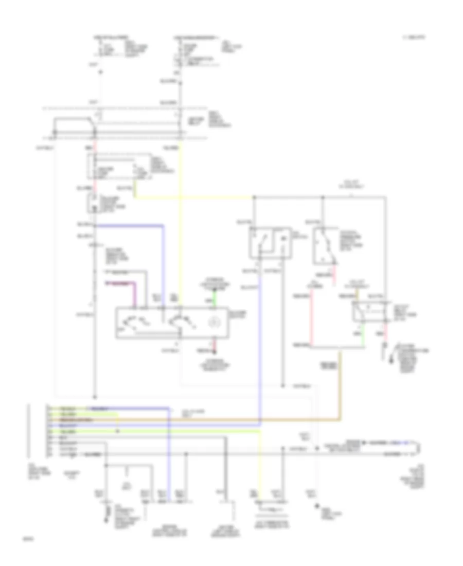 A C Wiring Diagram for Toyota Pickup SR5 1994