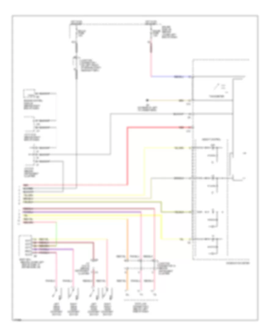 Electronic Suspension Wiring Diagram (2 of 2) for Toyota 4Runner Limited 2003