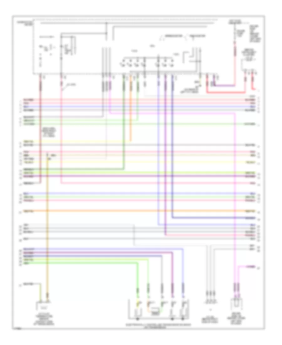 4.0L, Engine Performance Wiring Diagram (4 of 6) for Toyota 4Runner Limited 2003