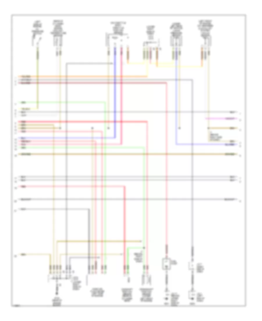 1.5L, Engine Controls Wiring Diagram (2 of 3) for Toyota Prius 2001