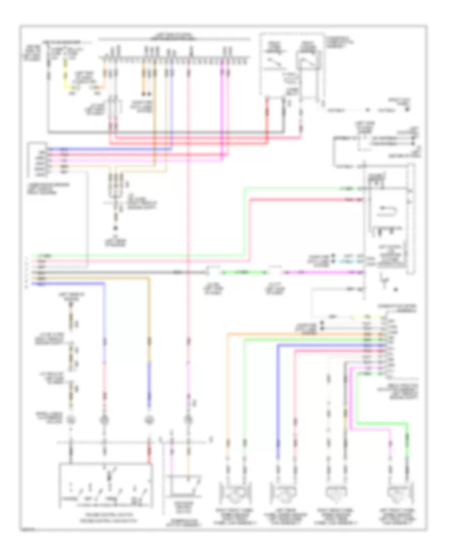 Dynamic Laser Cruise Control Wiring Diagram 2 of 2 for Toyota Sequoia Platinum 2009
