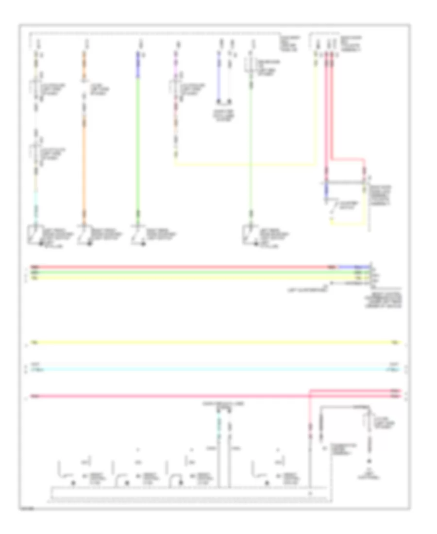 Electronic Suspension Wiring Diagram, with Electronic Suspension (2 of 3) for Toyota Sequoia Platinum 2009
