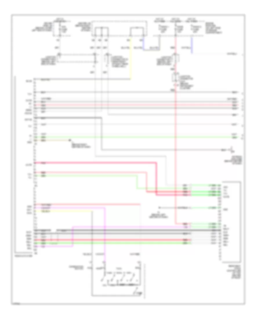 10 Speaker System Wiring Diagram without Navigation 1 of 2 for Toyota 4Runner Limited 2003