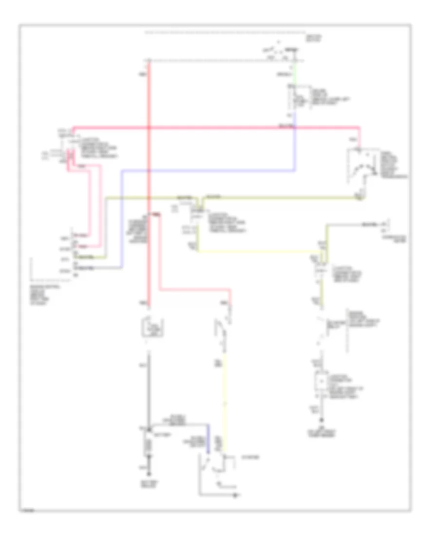 Starting Wiring Diagram for Toyota 4Runner Limited 2003