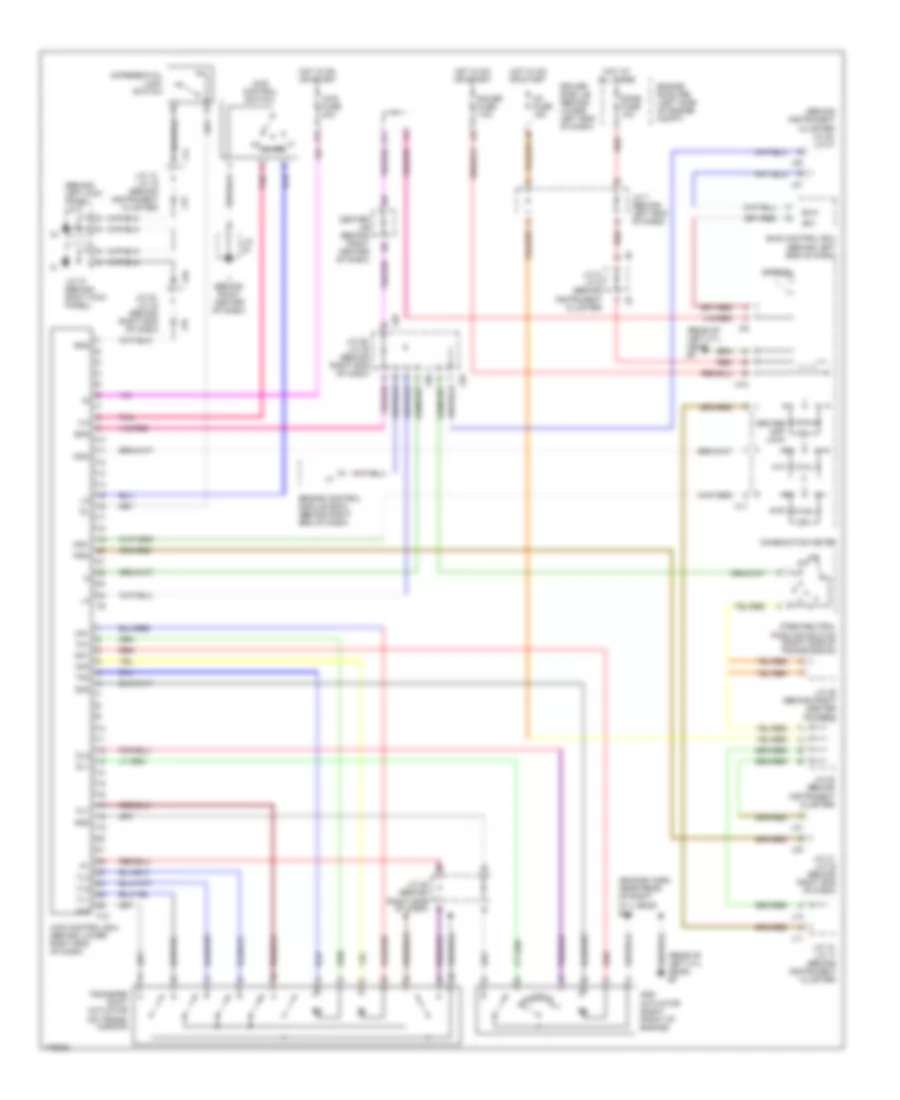 4 0L 4WD Wiring Diagram for Toyota 4Runner Limited 2003