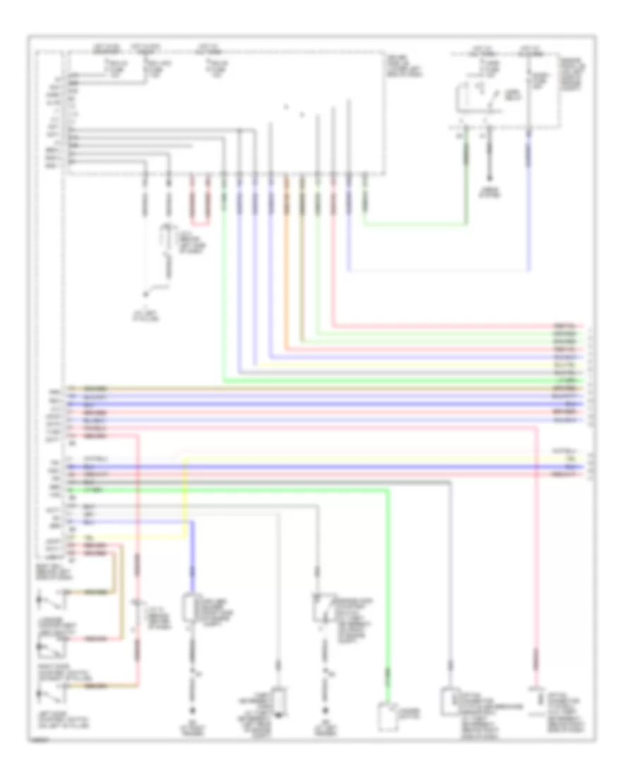 Forced Entry Wiring Diagram, Coupe (1 of 2) for Toyota Camry Solara SE 2005