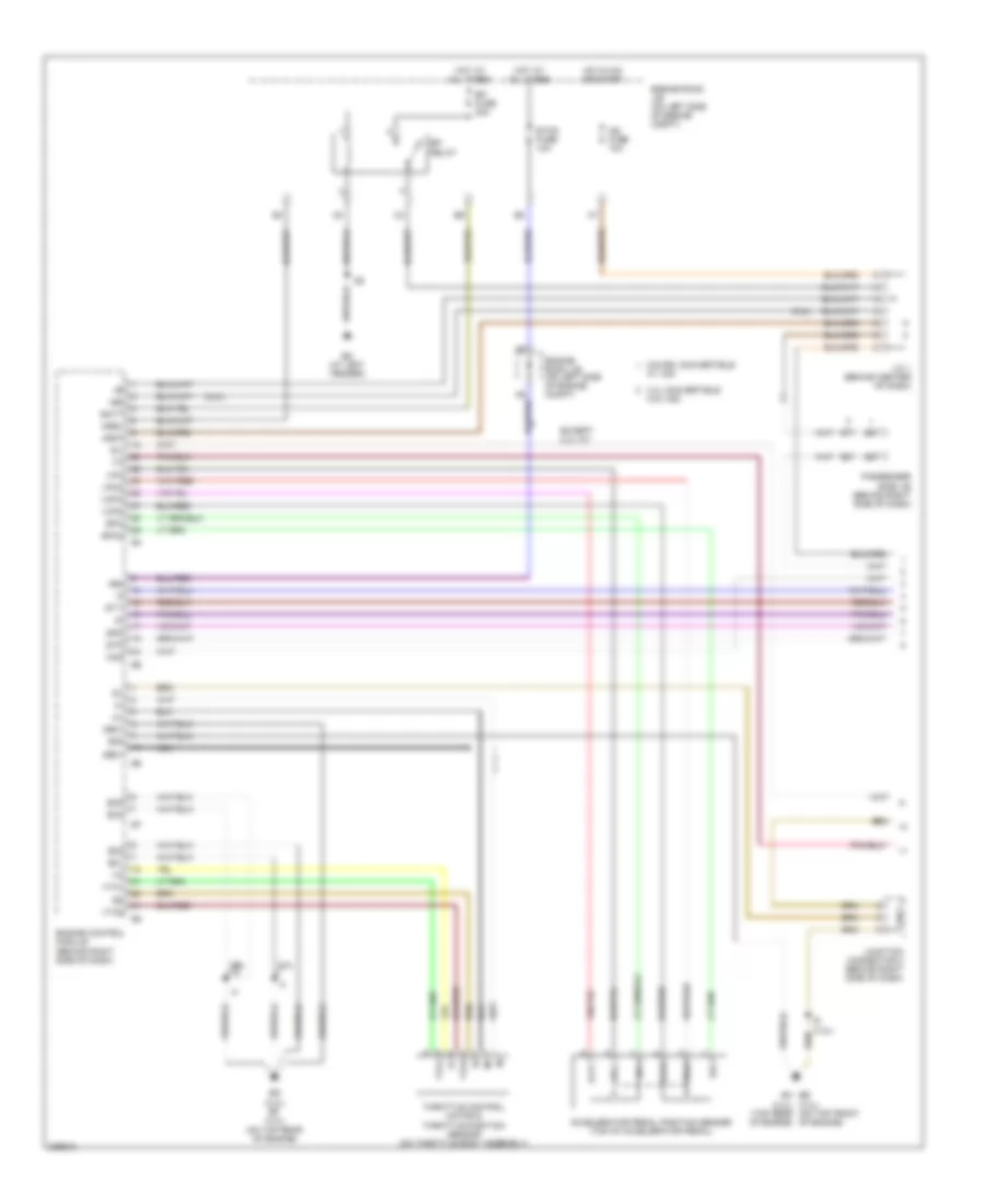 Cruise Control Wiring Diagram 1 of 2 for Toyota Camry Solara SE 2005