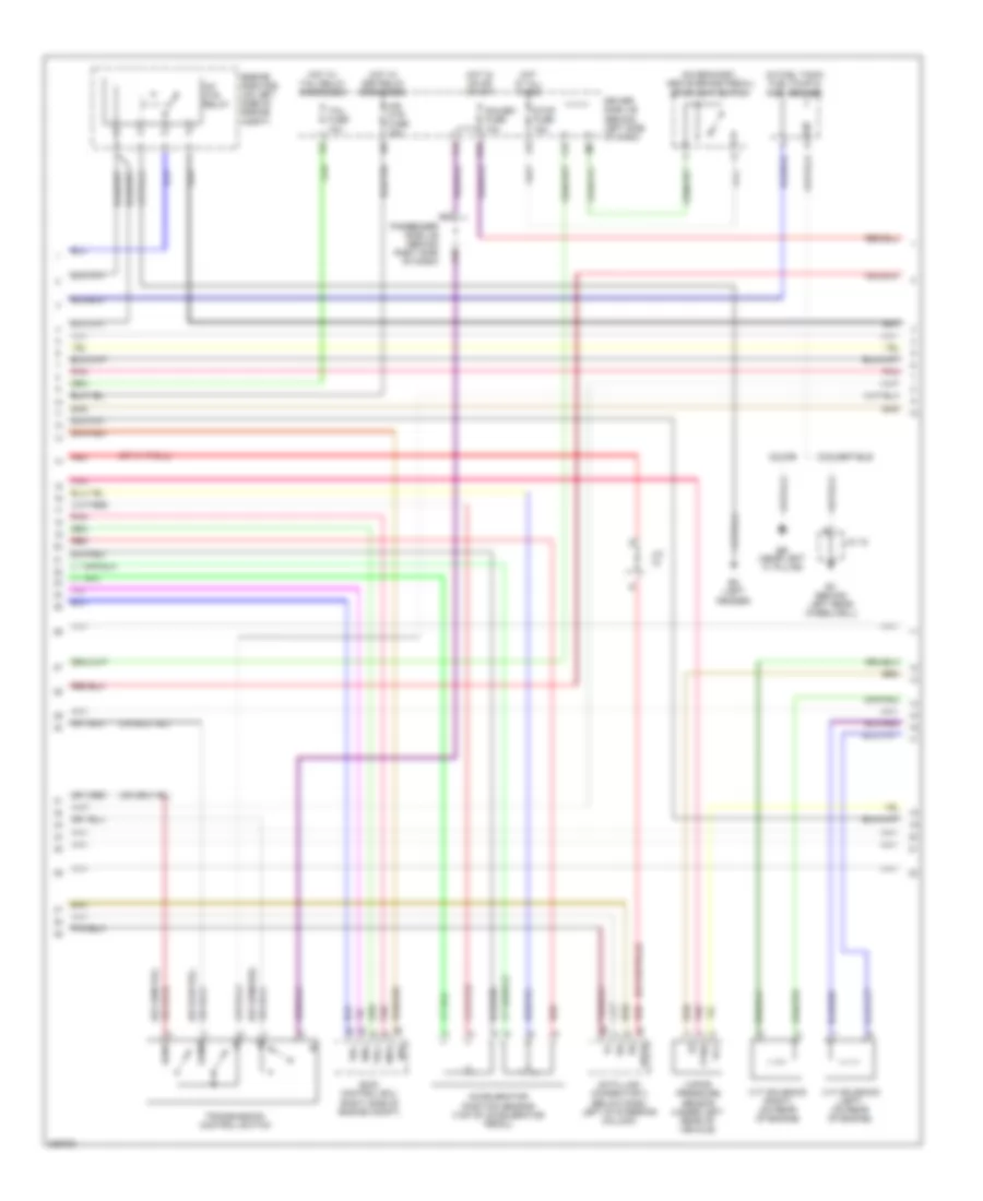 3.3L, Engine Performance Wiring Diagram (2 of 6) for Toyota Camry Solara SE 2005