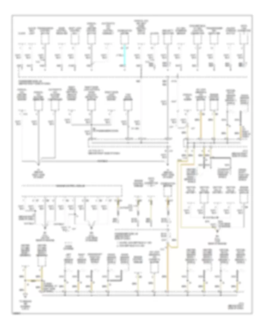 Ground Distribution Wiring Diagram (3 of 3) for Toyota Camry Solara SE 2005