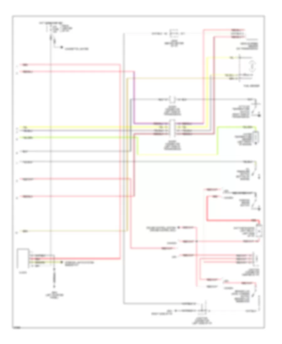 Instrument Cluster Wiring Diagram (2 of 2) for Toyota Previa DX 1994