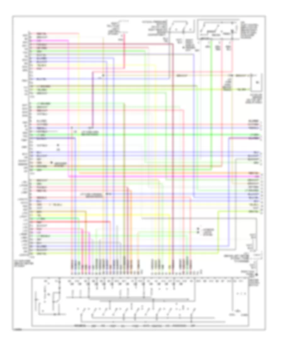 Air Conditioning Wiring Diagrams 1 of 2 for Toyota Supra 1998