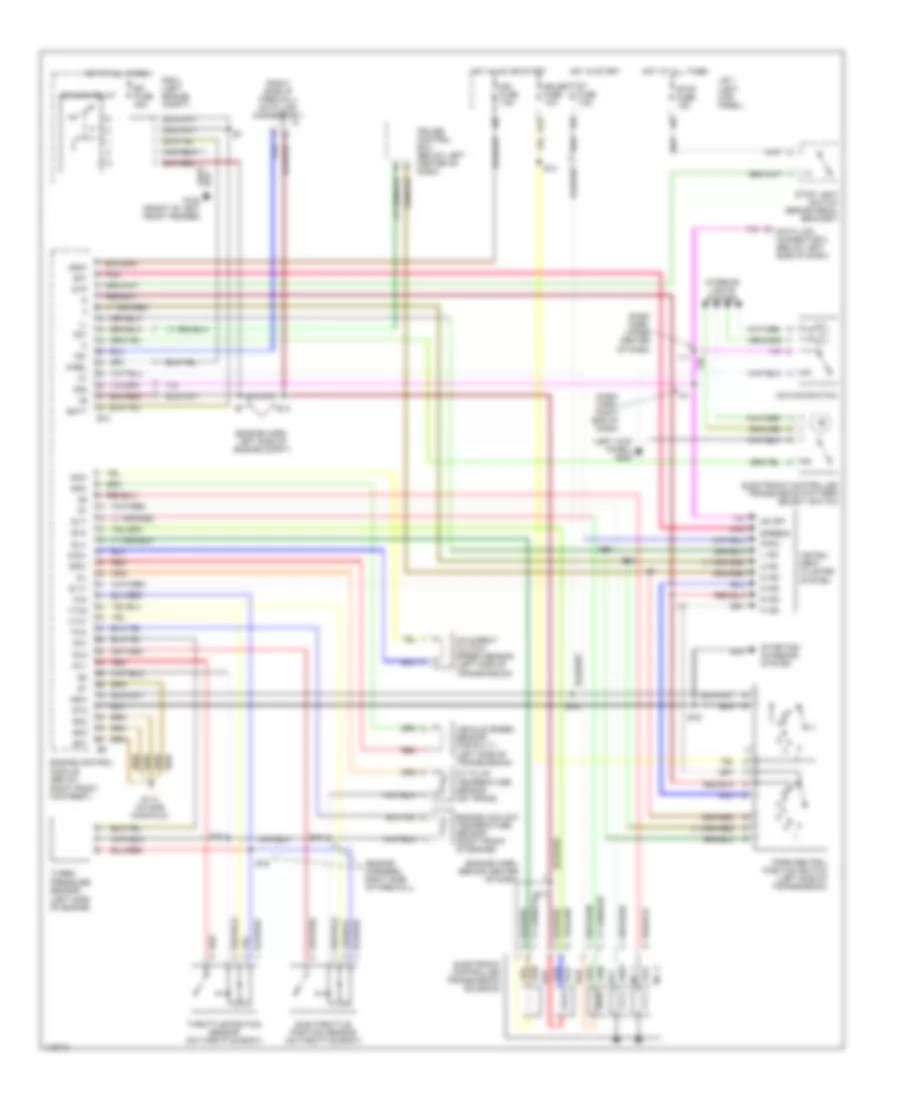 3 0L Turbo A T Wiring Diagram for Toyota Supra 1998