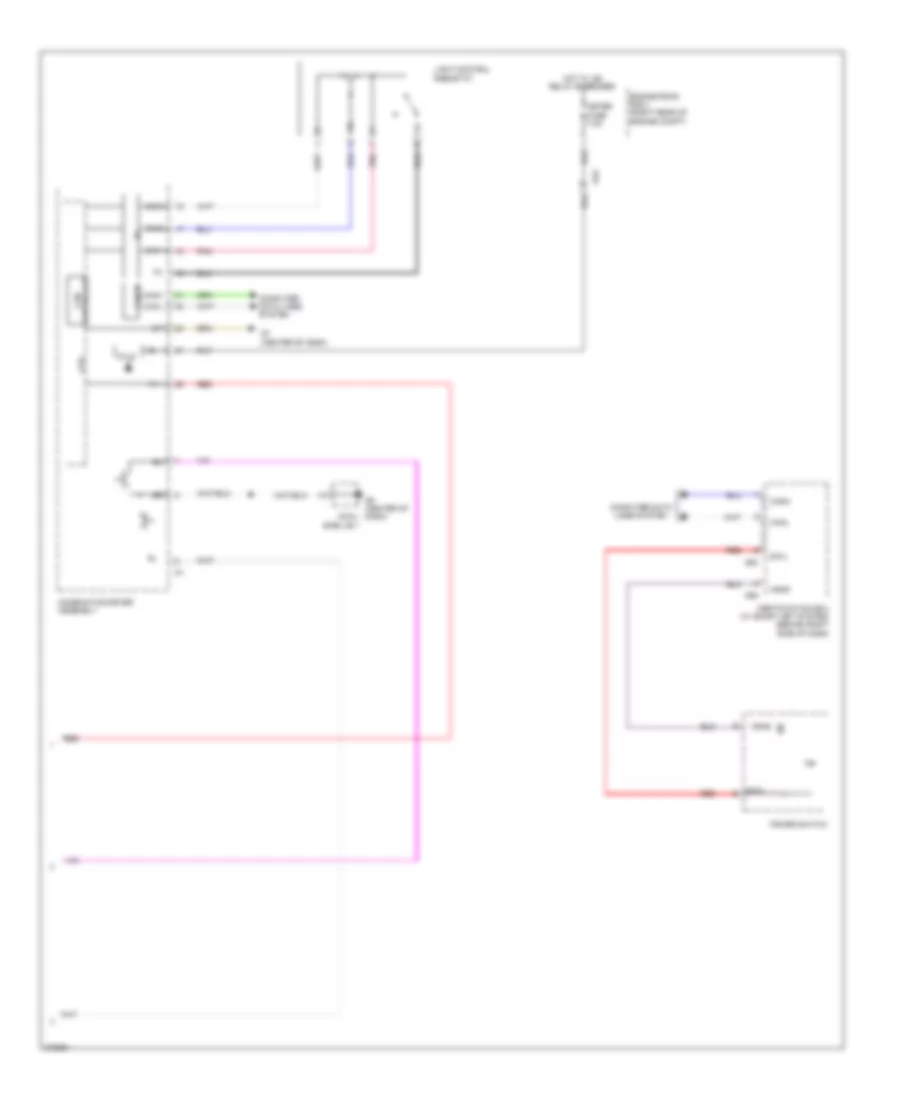 Instrument Illumination Wiring Diagram 2 of 2 for Toyota Prius C 2013
