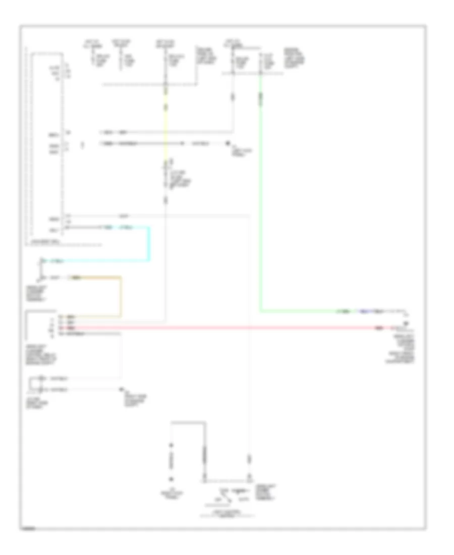 схема шайбы фары для Toyota Sequoia Platinum 2009
