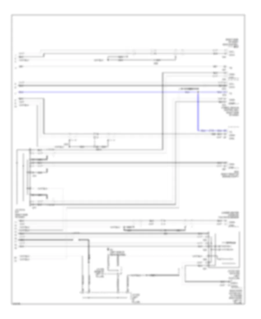 Computer Data Lines Wiring Diagram, Hybrid (2 of 2) for Toyota Highlander Limited 2011