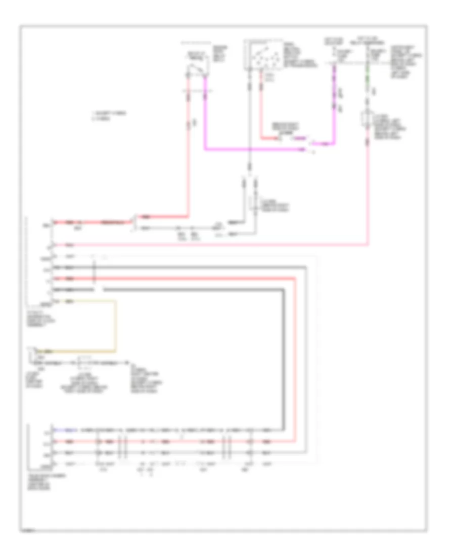 Rear View Camera Wiring Diagram for Toyota Highlander Limited 2011
