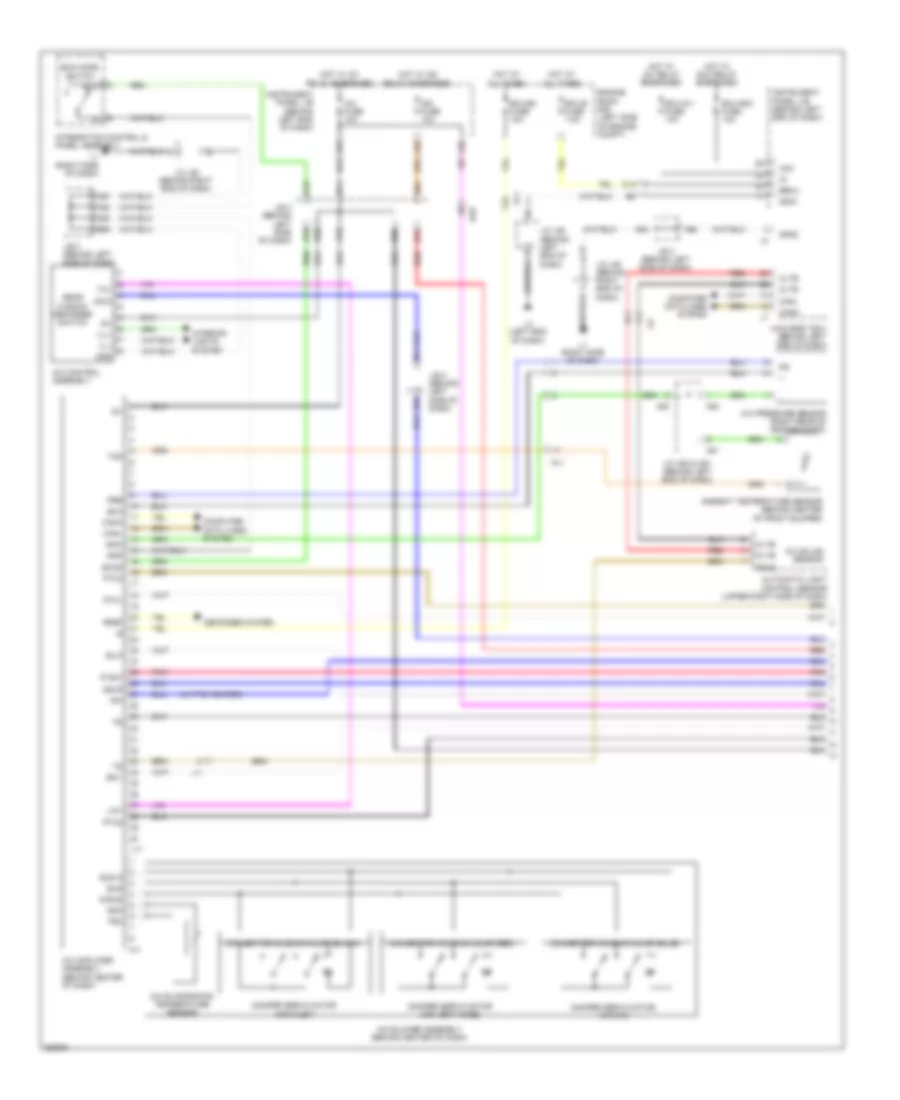 Automatic AC Wiring Diagram (1 of 3) for Toyota Prius Plug-in 2013