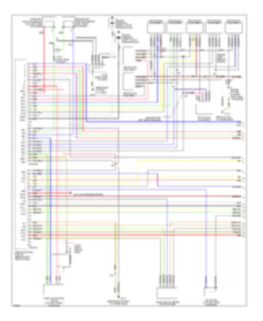 2 7L Engine Performance Wiring Diagrams A T 1 of 3 for Toyota T100 1998