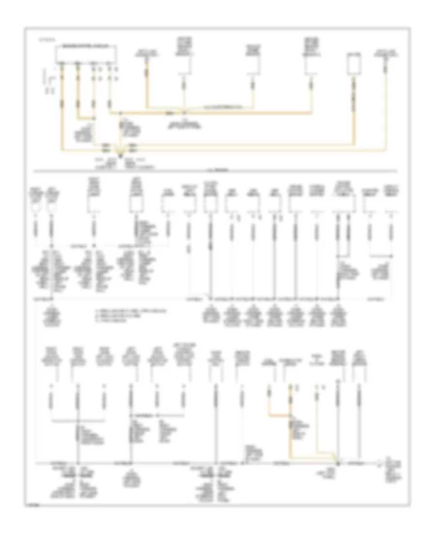 Ground Distribution Wiring Diagram 2 of 3 for Toyota T100 1998