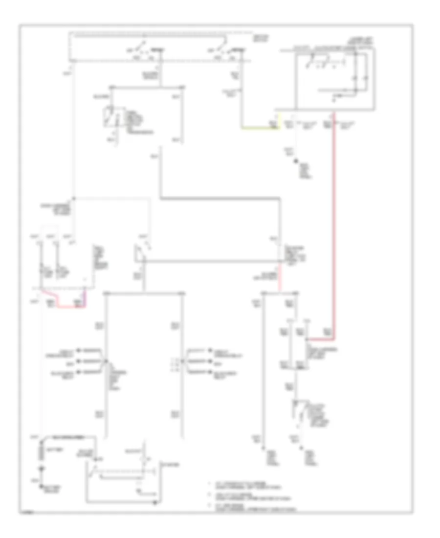 Starting Wiring Diagram for Toyota T100 1998