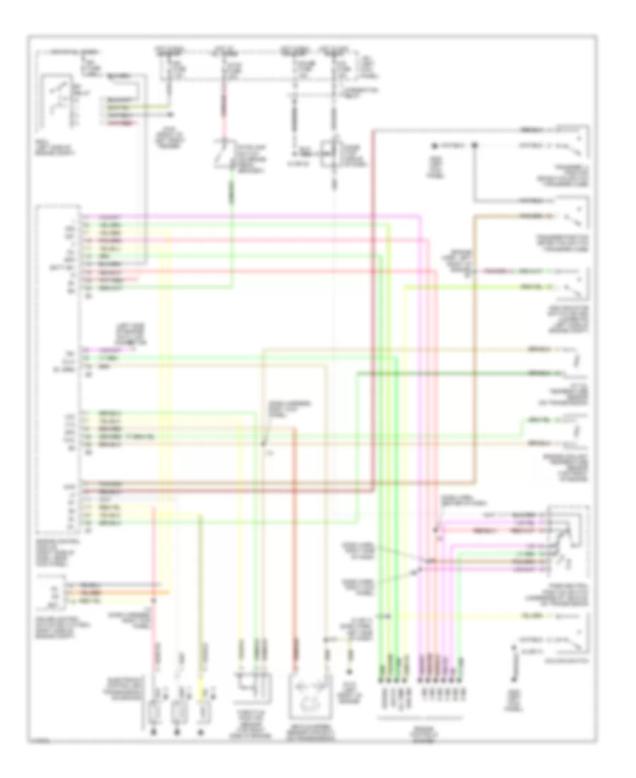 3 4L A T Wiring Diagram for Toyota T100 1998