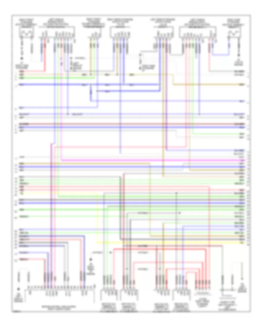 4.7L, Engine Performance Wiring Diagram (3 of 6) for Toyota Sequoia SR5 2009